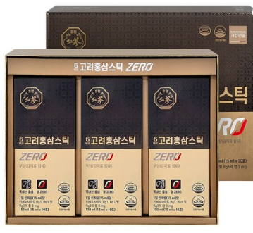 휴럼 6년근 고려홍삼정스틱 제로 15ml x 30포